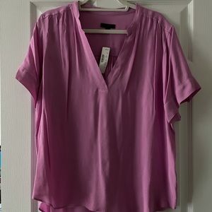 J. Crew Pink Blouse - NWT